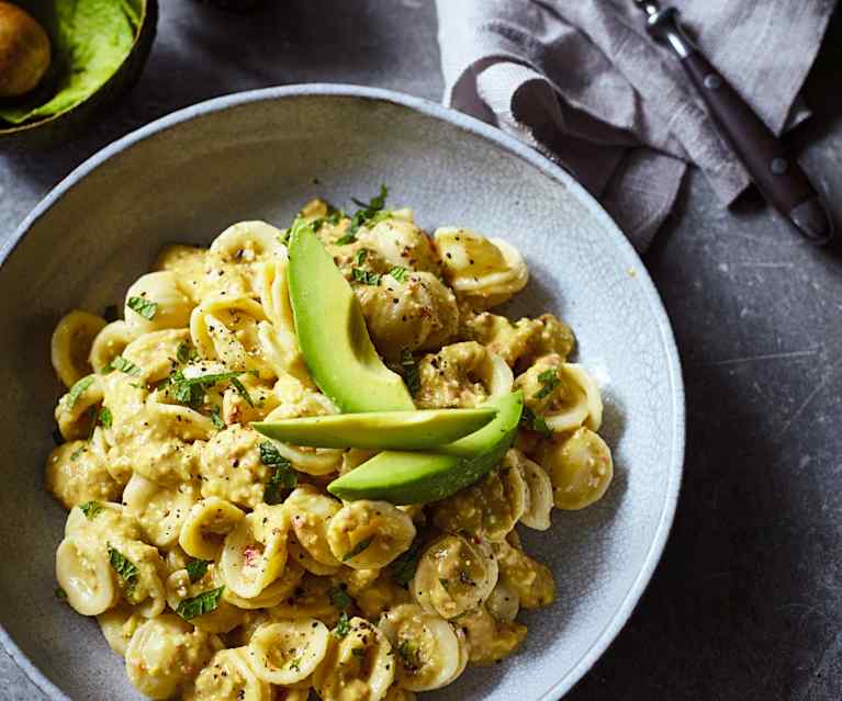 Avocado Pesto Orecchiette Avocado Pesto Orecchiette