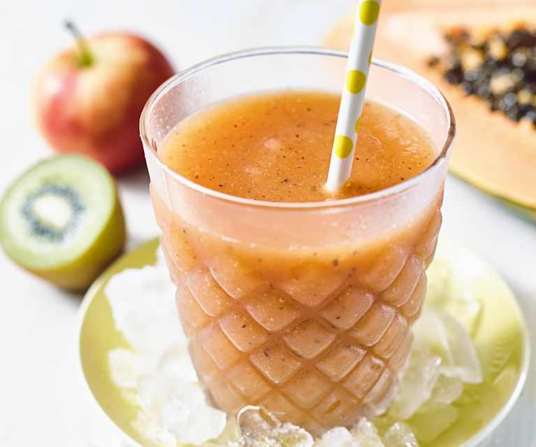 Papaya-Kiwi-Smoothie Papaya-Kiwi-Smoothie