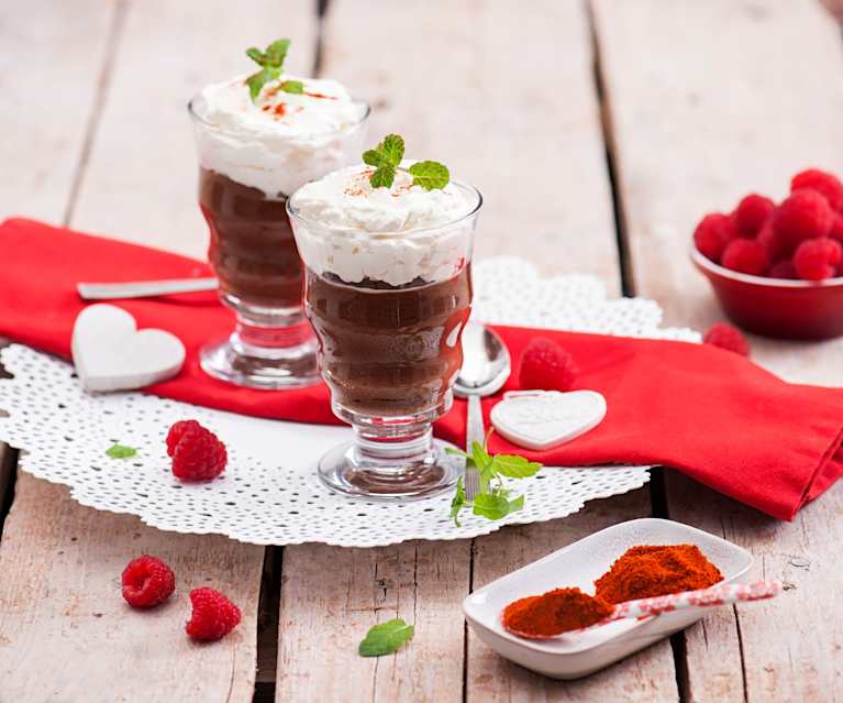 Mus czekoladowy z chili Mus czekoladowy z chili