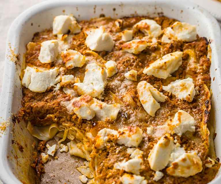 Baked Pappardelle - Pappardelle al forno Baked Pappardelle - Pappardelle al forno