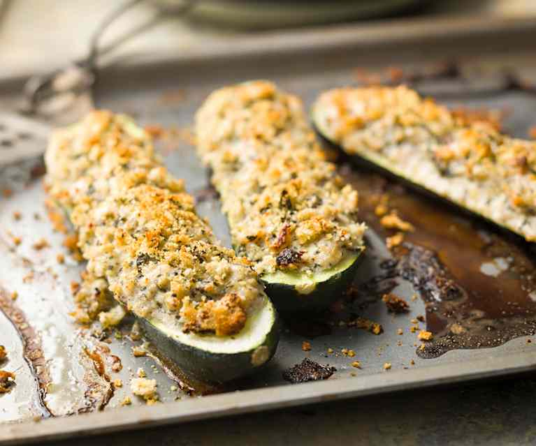 Stuffed Courgettes - Zucchine farcite Stuffed Courgettes - Zucchine farcite