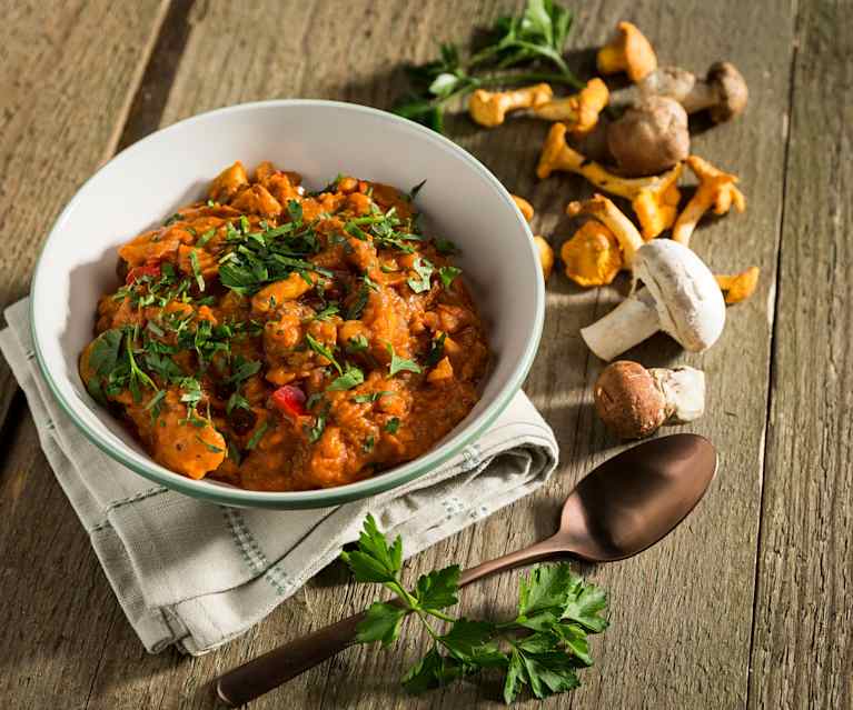 Erdäpfel-Schwammerl-Gulasch Erdäpfel-Schwammerl-Gulasch