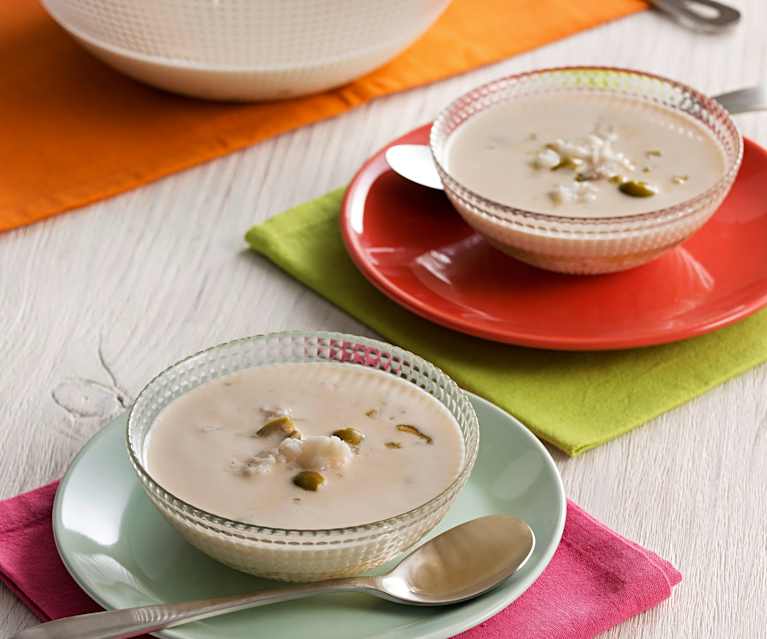 Gazpachuelo frío con aceitunas Gazpachuelo frío con aceitunas