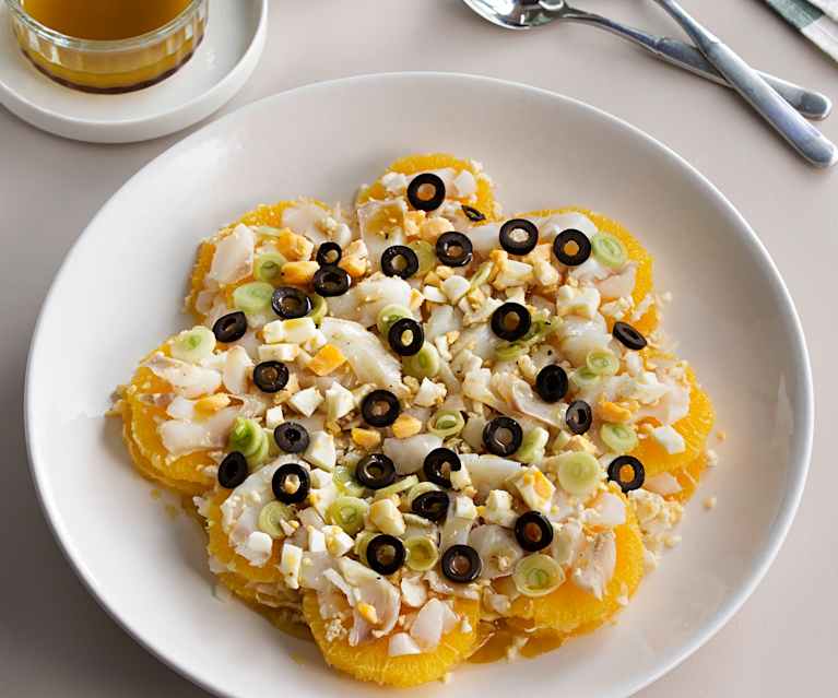 Remojón de naranja y bacalao Remojón de naranja y bacalao