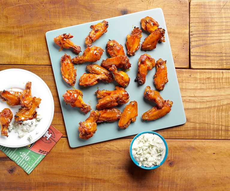 Bourbon-Glazed Chicken Wings Bourbon-Glazed Chicken Wings