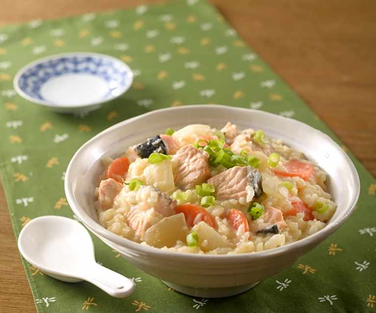 鮭魚味噌雜炊 鮭魚味噌雜炊