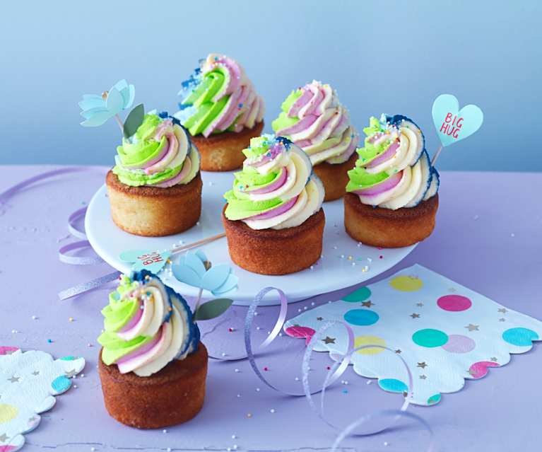 Cupcakes arc-en-ciel Cupcakes arc-en-ciel
