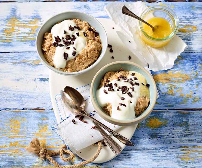 Cappuccino-Reis-Bowl mit Mangosauce - Cookidoo® – the official ...