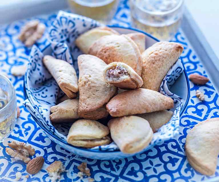 Patoudas (biscuits fourrés aux fruits secs) Patoudas (biscuits fourrés aux fruits secs)