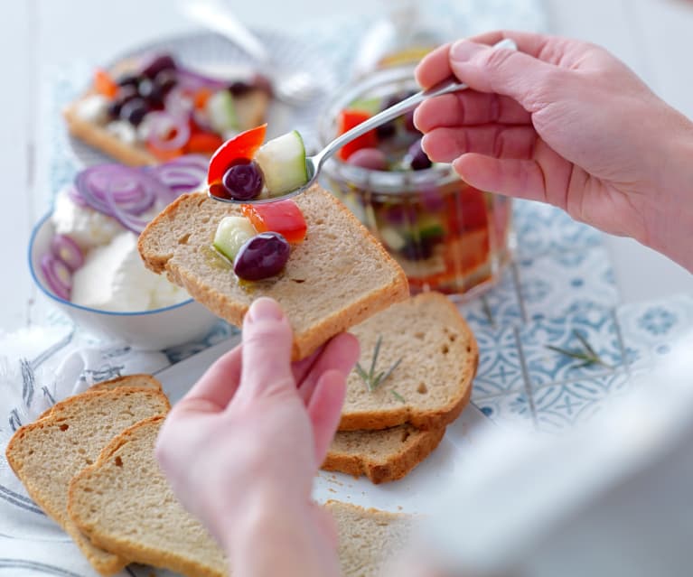 Paximadi (pain biscotte crétois) Paximadi (pain biscotte crétois)