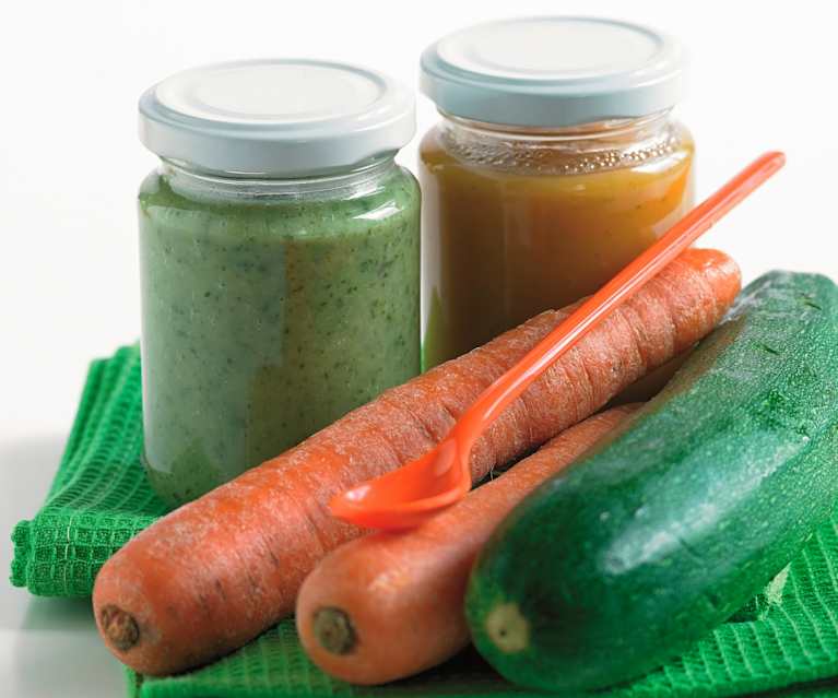 Puré de legumes com carne Puré de legumes com carne