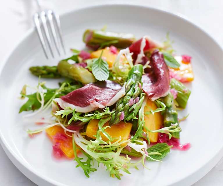 Spargel-Mango-Salat Spargel-Mango-Salat