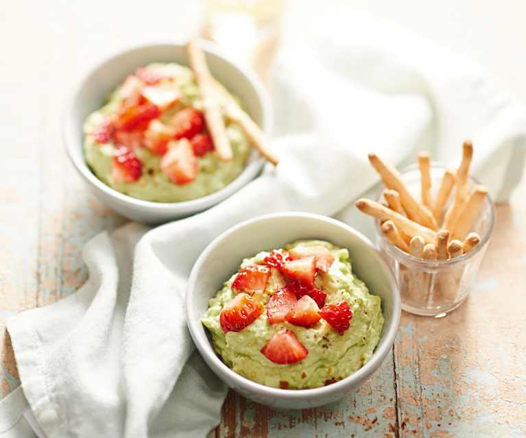 Guacamole à la fraise Guacamole à la fraise