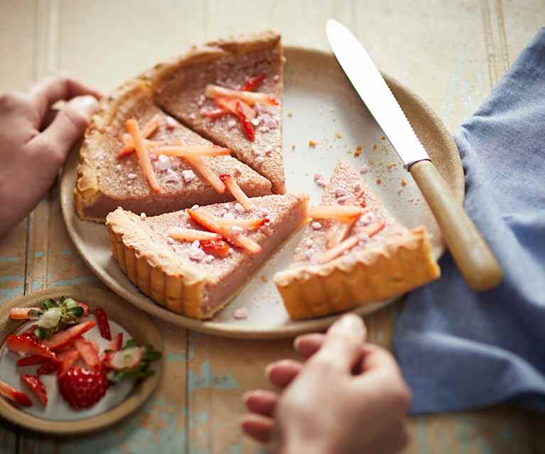 Tarte crémeuse aux fraises Tarte crémeuse aux fraises