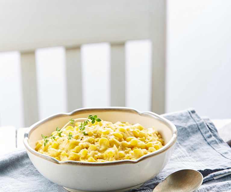 Elote amarillo con crema Elote amarillo con crema