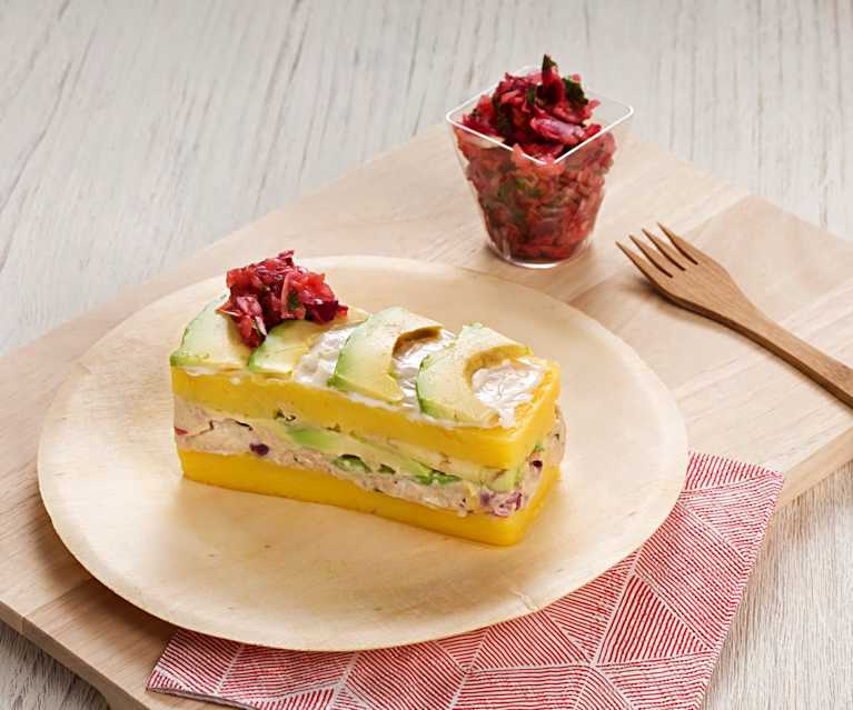 Causa limeña de atún Causa limeña de atún
