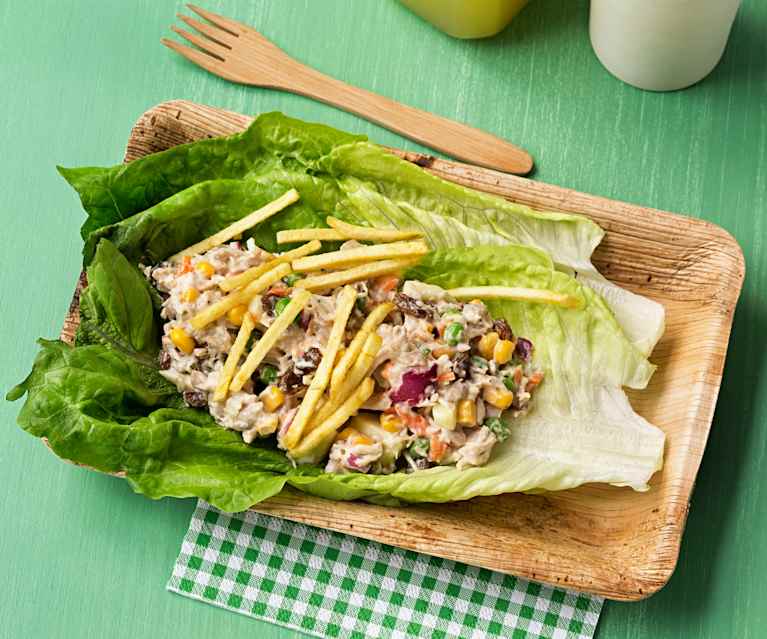 Salpicao (ensalada de pollo brasileña) Salpicao (ensalada de pollo brasileña)