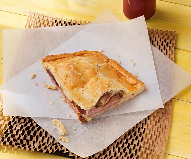 Empanada de dátiles y beicon Empanada de dátiles y beicon