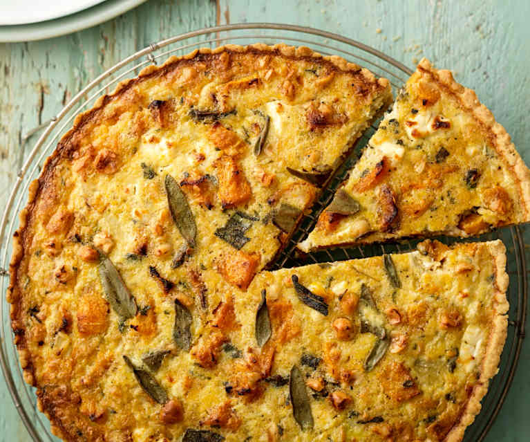 Butternut Squash, Sage and Hazelnut Tart Butternut Squash, Sage and Hazelnut Tart