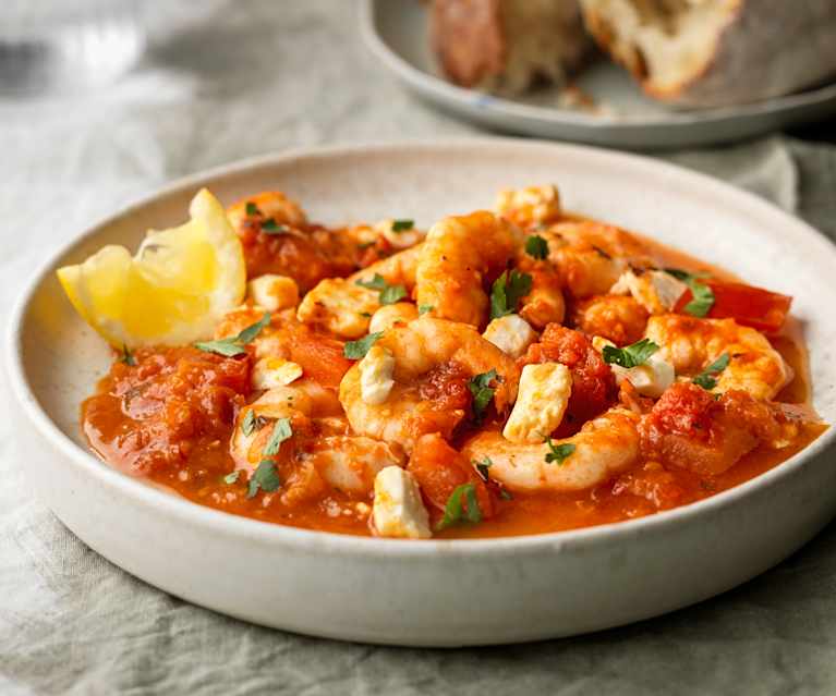 Prawn Saganaki Prawn Saganaki