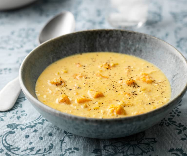 Sweet Potato And Corn Chowder Cookidoo The Official Thermomix Recipe Platform