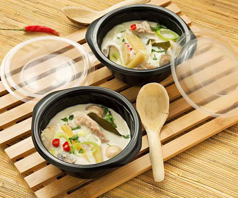 Sopa thai de pollo Sopa thai de pollo