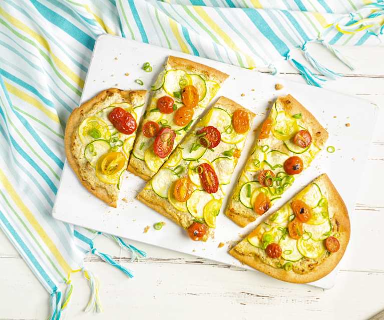 Summer Squash Flatbread Summer Squash Flatbread