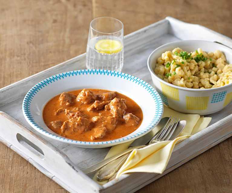 Kalbsrahmgulasch Kalbsrahmgulasch