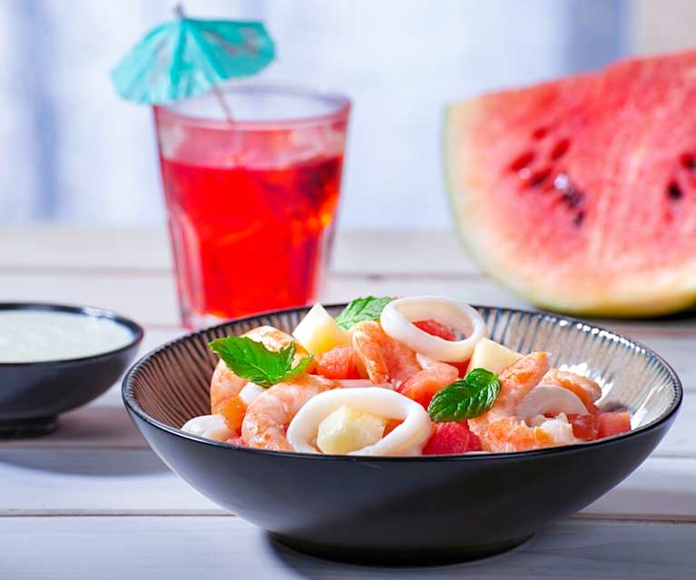 Insalata di pesce esotica Insalata di pesce esotica