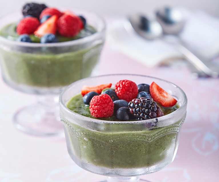 Helado de espirulina Helado de espirulina