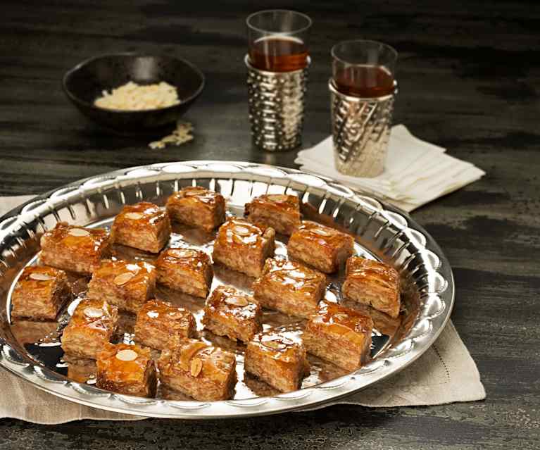 Pastelitos de miel libaneses (Baklavas) - Líbano Pastelitos de miel libaneses (Baklavas) - Líbano