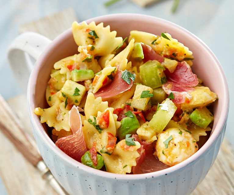 Curry-Melonen-Nudelsalat Curry-Melonen-Nudelsalat