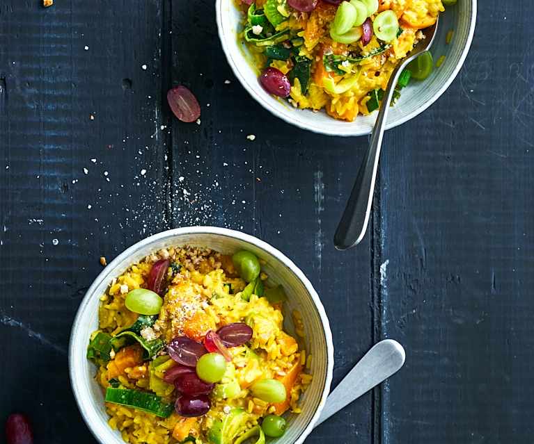 Herbstliches Curryreis Herbstliches Curryreis