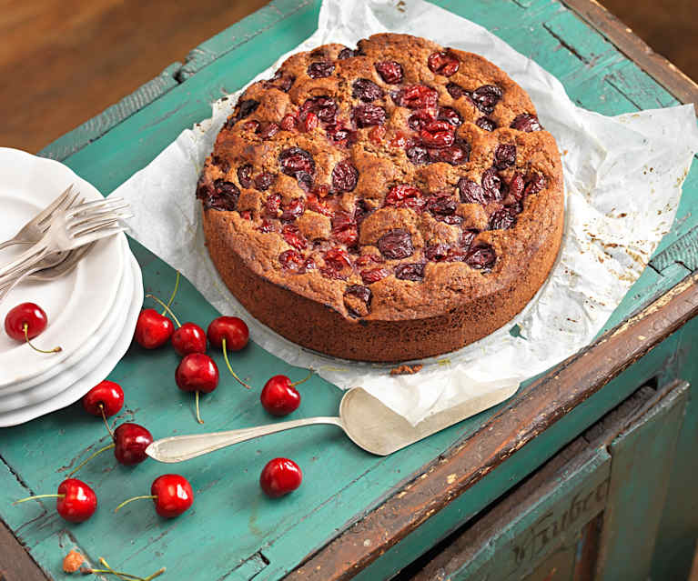 Kirschen-Schokoladen-Kuchen Kirschen-Schokoladen-Kuchen