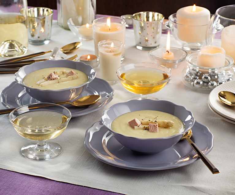 Vichyssoise de espárragos Vichyssoise de espárragos