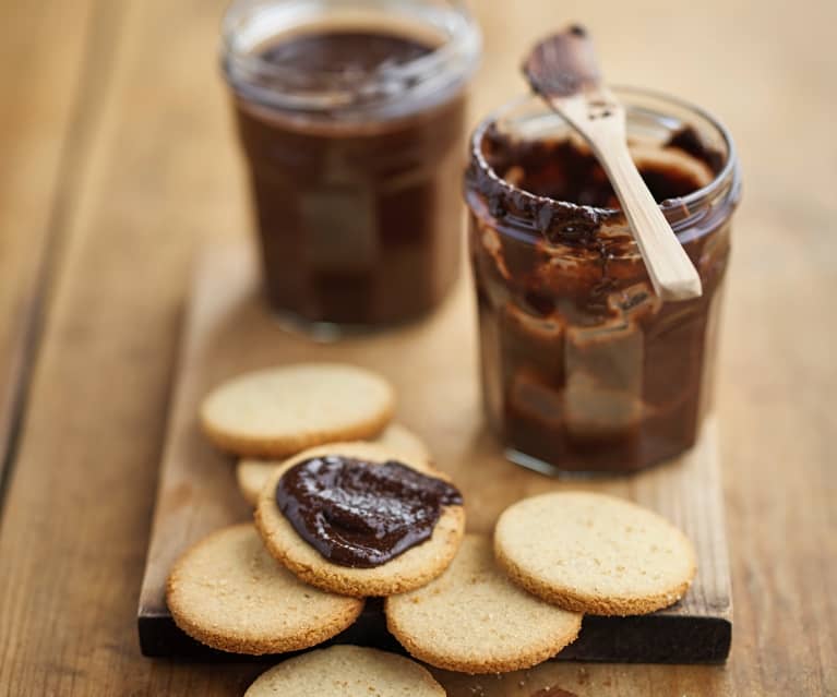Creme de chocolate e avelã paleo Creme de chocolate e avelã paleo