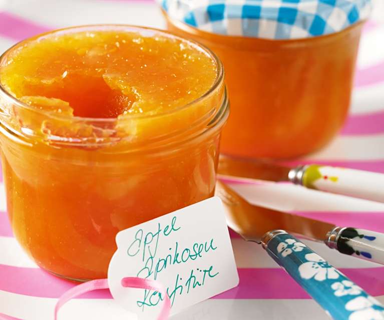 Apfel-Aprikosen-Konfitüre Apfel-Aprikosen-Konfitüre