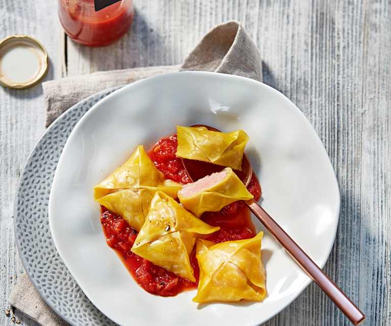 Bratwurst-Ravioli Bratwurst-Ravioli