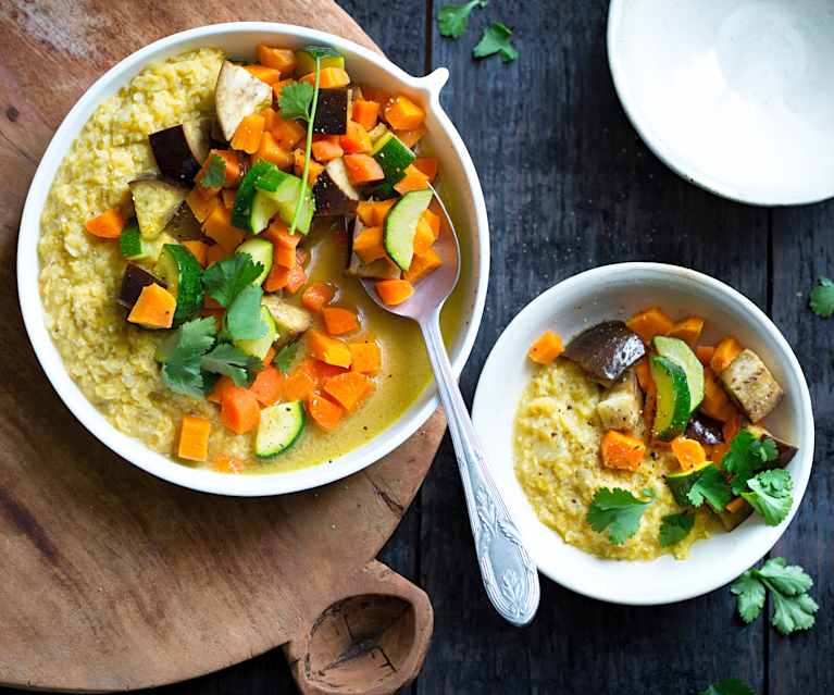 Dahl indien et curry de légumes Dahl indien et curry de légumes