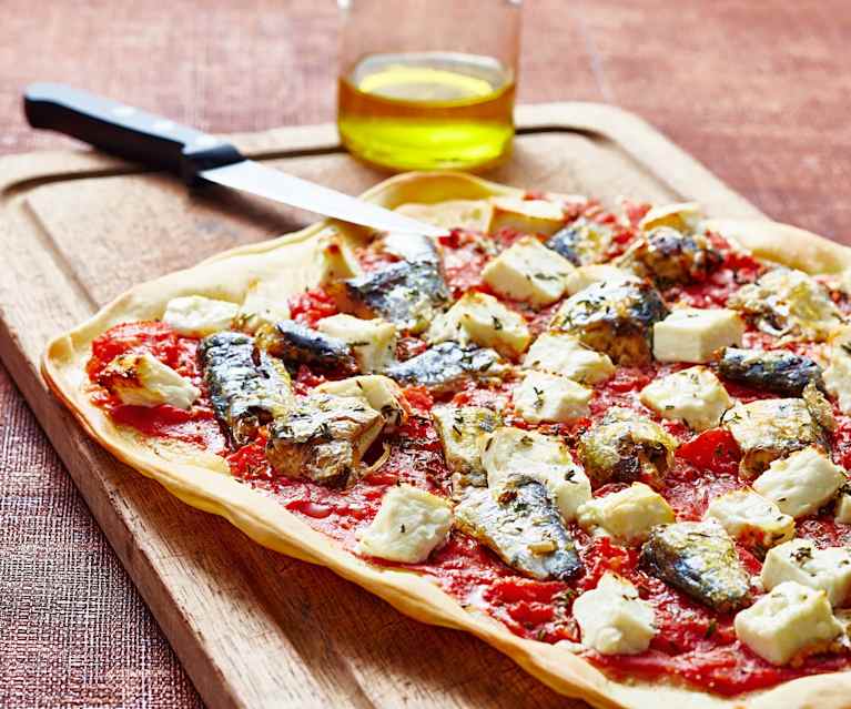 Pizza aux sardines Pizza aux sardines
