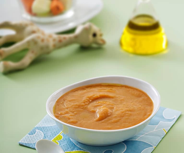 Purée z batatów, cukinii i pora Purée z batatów, cukinii i pora