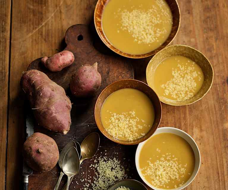 Creme de batata-doce Creme de batata-doce