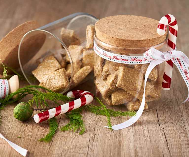 Caramelos de sésamo y miel Caramelos de sésamo y miel
