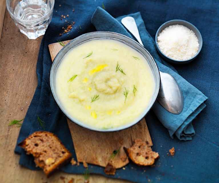 Velouté de fenouil à la carotte blanche Velouté de fenouil à la carotte blanche