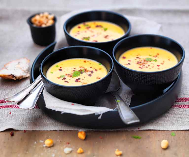 Velouté de potiron à la cannelle Velouté de potiron à la cannelle