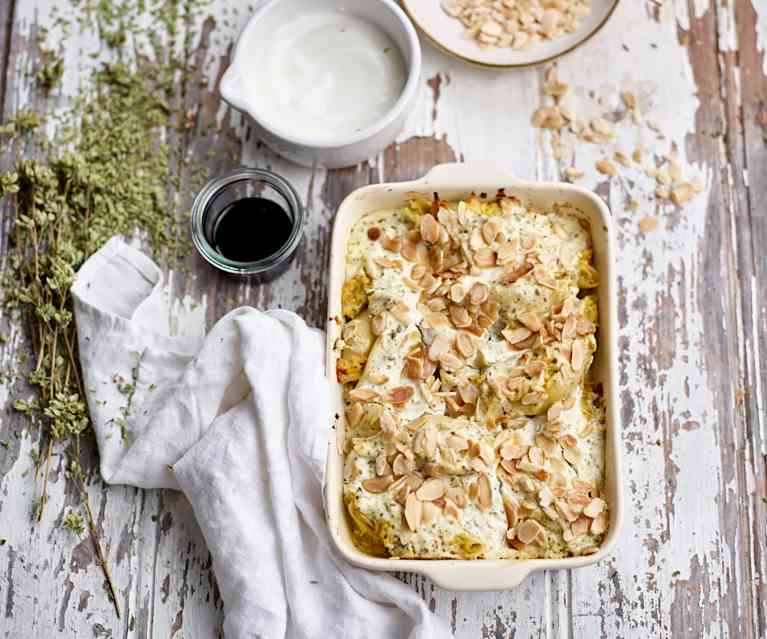 Conchas recheadas com frango Conchas recheadas com frango