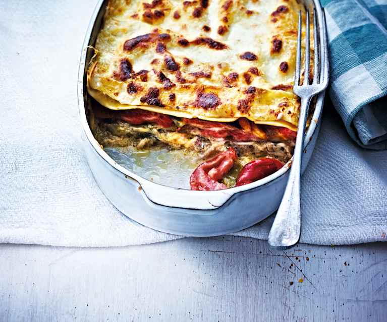 Lasagne de veau aux légumes grillés Lasagne de veau aux légumes grillés