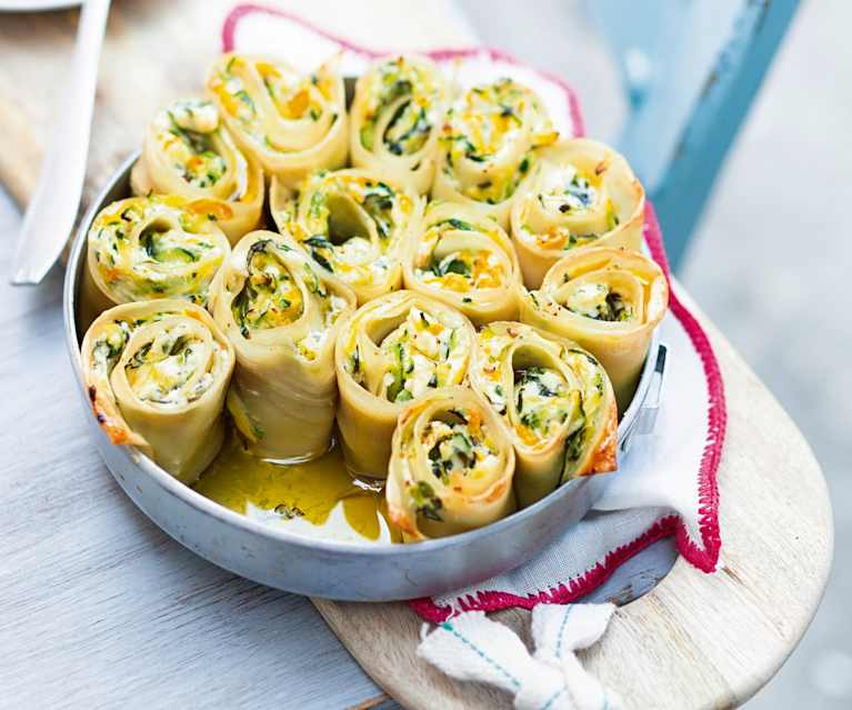 Lasagne roulées comme des cannelloni Lasagne roulées comme des cannelloni