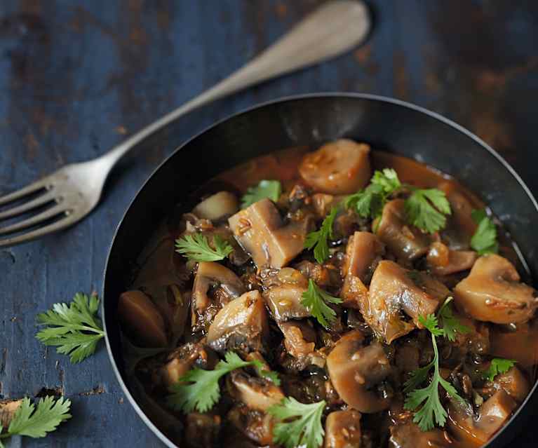 Champignons à la grecque à la harissa Champignons à la grecque à la harissa