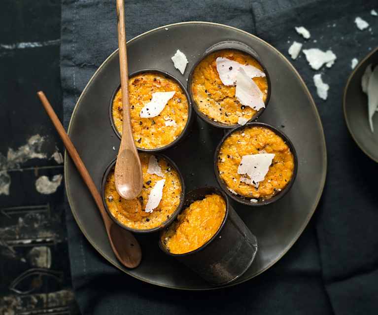 Petits flans de carotte Petits flans de carotte